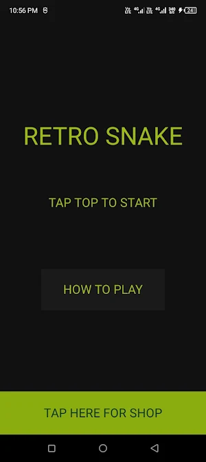 Retro Snake 3D: Tilt Arcade Screenshot 2
