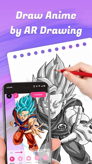 AR Drawing Anime: Sketch Anime Screenshot 0