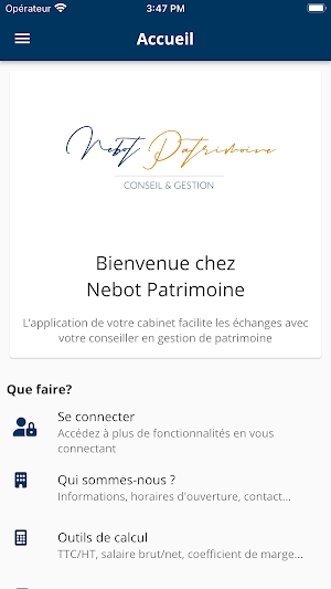 Nebot Patrimoine Screenshot 0