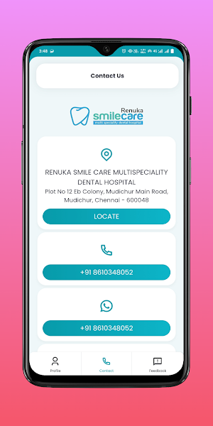 Renuka Smile Care Patient Screenshot 1