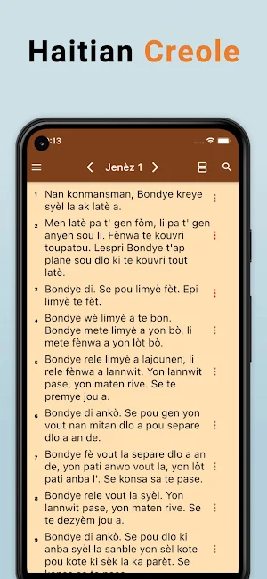 Haitian Creole Study Bible Screenshot 0