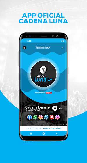 Cadena Luna Radio Screenshot 2