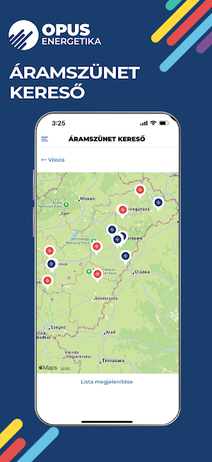 OPUS ENERGETIKA Áramapp Screenshot 3