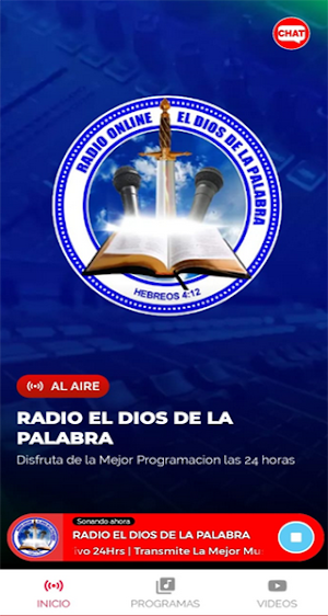 RADIO EL DIOS DE LA PALABRA Screenshot 0