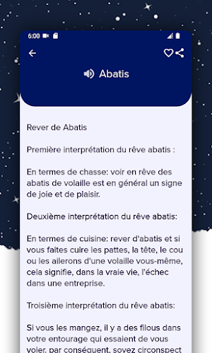 Dictionnaire des rêves Screenshot 2