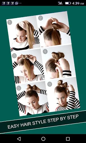 Girls Hairstyle Step by Step 2019 - Hairstyle 2019 Screenshot 0