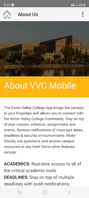 VVC Mobile Screenshot 1
