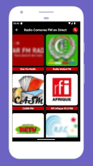 Radio Comoros FM: Radio Online Screenshot 1