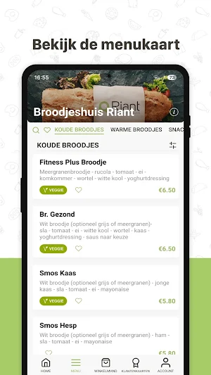 Broodjeshuis Riant Screenshot 1