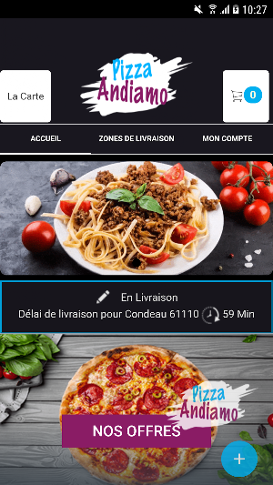 Andiamo Pizza Screenshot 1