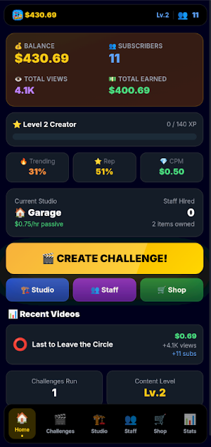 Challenge Master Screenshot 1
