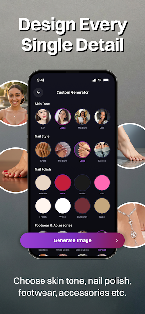 AI Feet Image Generate Feetify Screenshot 1