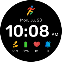 Pixel Style Watch Face