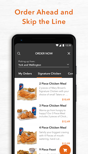 Mary Brown’s Chicken Screenshot 3
