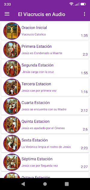 Viacrucis Catolico Audio Screenshot 0