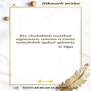 Hikmatli So'zlar 2023 Screenshot 3