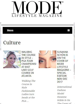 Mode Lifestyle Magazine Screenshot 1