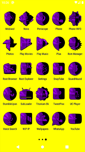 Wicked Purple Icon Pack Screenshot 3
