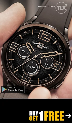 Talex Elegant Watch Face Screenshot 1