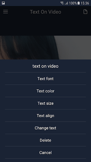 Text On Video (Add Text To Video, Write On Video) Screenshot 2