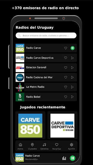 Radios del Uruguay Screenshot 0