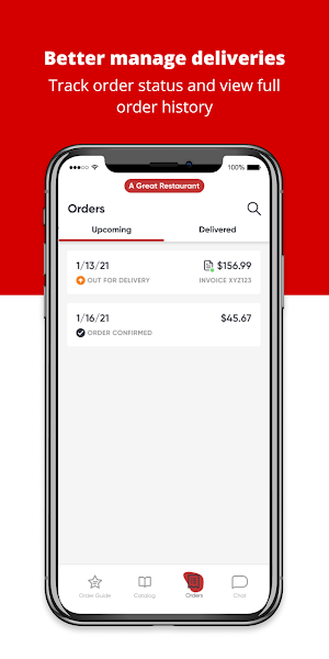 Marathon Food Service Screenshot 2