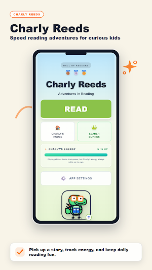 Charly Reeds: Reading Game! Screenshot 0