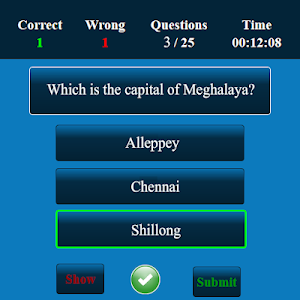 Meghalaya MCQ Screenshot 3