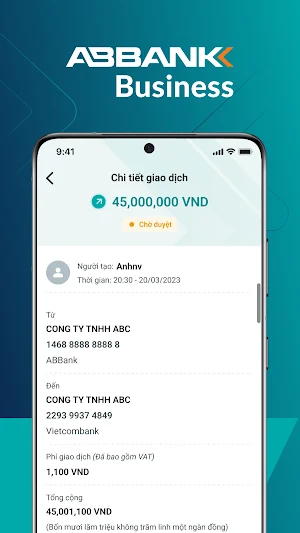 ABBANK Business Screenshot 1