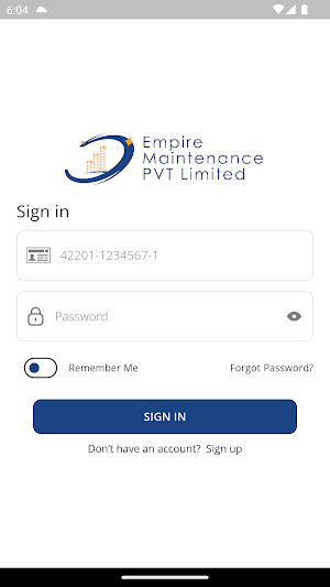 Empire Visitor System Screenshot 0