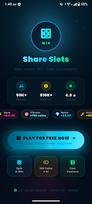 Share Slots Screenshot 0
