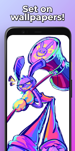 Pomni Circus Wallpapers HD screenshot 2