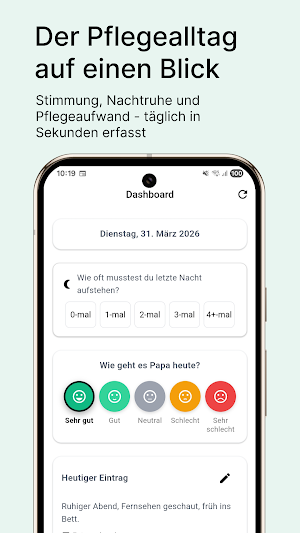 MeinPflegetagebuch: Pflege App Screenshot 0