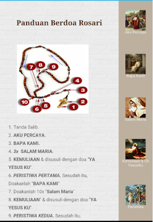Panduan Berdoa Rosari Screenshot 0