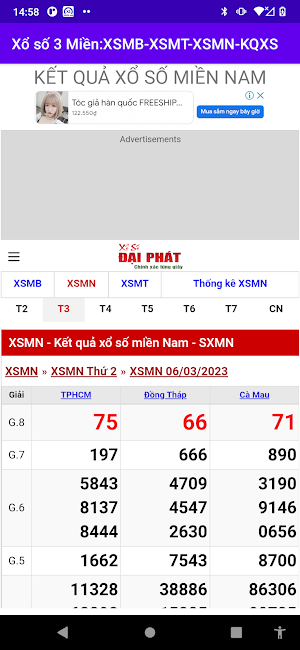 Xổ số 3 miền-XSMB-MT-MN-KQXS Screenshot 3