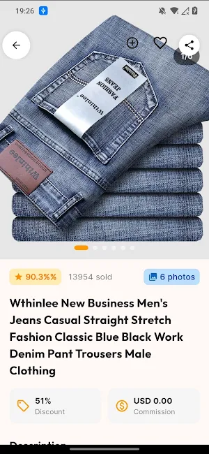 Clothing Shopping Online Screenshot 2