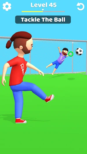 Slow Mo Drag Run: Parkour Game Screenshot 3