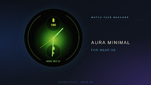 Aura Minimal Watch Face Screenshot 0