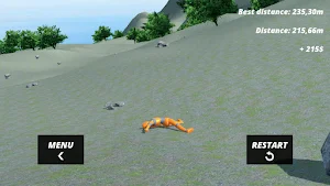Motorcycle Ragdoll Fall Screenshot 2