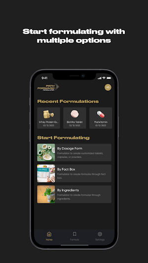Path Forward Formulator™ Screenshot 0