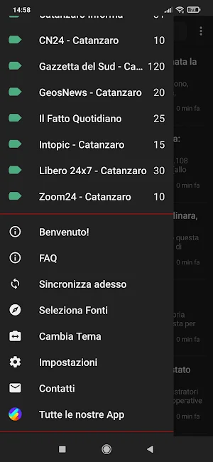 Catanzaro notizie Screenshot 1