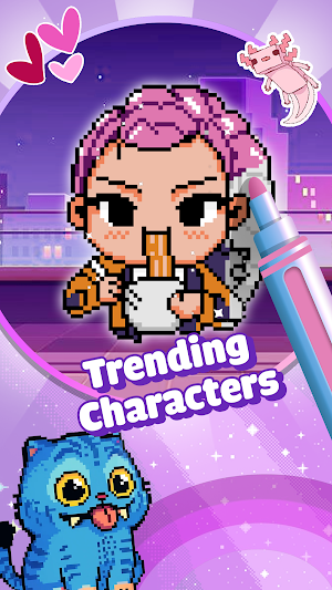 Pixel Number - DIY Coloring Screenshot 2