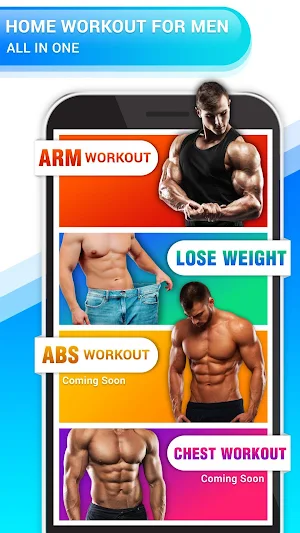 Workout for Men at Home, Weight Loss in 30 Days Screenshot 0