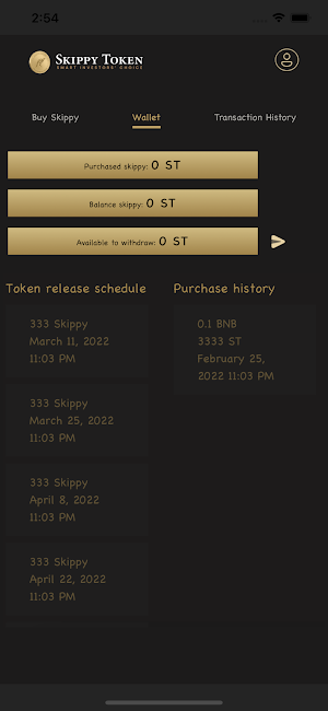 Skippy Wallet Screenshot 3