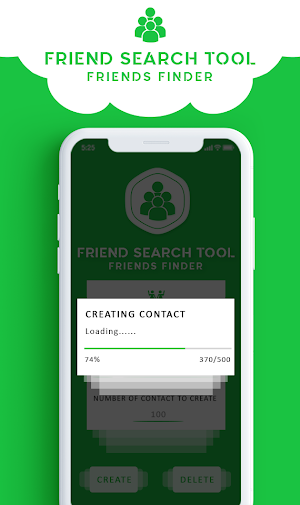 Friend search tool Simulator - Direct Chat 2021 Screenshot 2