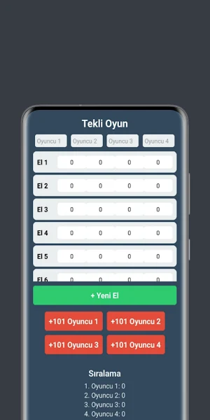 Okey Puan Defteri Screenshot 3