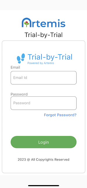 Artemis ABA Trial-by-Trial Screenshot 0
