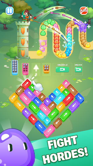 Slime Away! Prince Puzzle screenshot 8