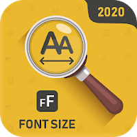 big font size  Change Enlarge - small to big font