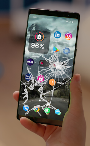 Broken Screen Wallpaper HD Screenshot 0